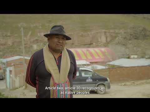 Lithium Mining in Bolivia: Voices of Resistance, Reynaldo Colque Calcina
