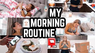 MY MORNING ROUTINE 2019 🍽🏋️♂️🧖🏼♀️📮*REAL & RAW* 🙌🏼 JAZ HAND