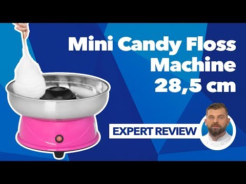 Video - Mini-Zuckerwattemaschine - 28,5 cm