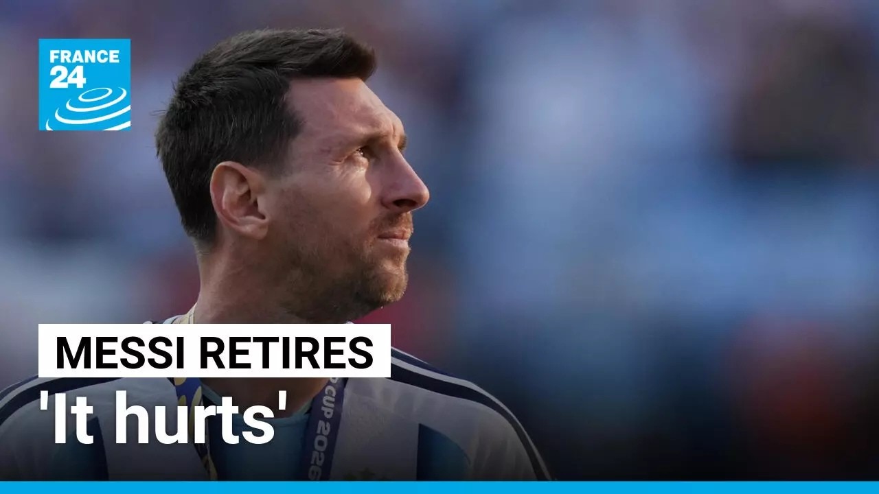 'It hurts': Lionel Messi retires from Argentina national team • FRANCE 24 English