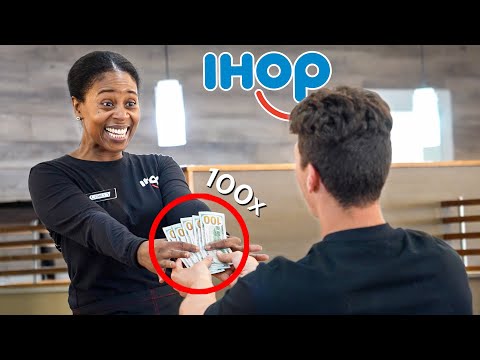 Asking Servers For My Tip Back, Then Tipping 100x!!