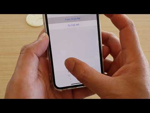 iPhone 11 Pro: How to Schedule 'Do Not Disturb' to Turn On / Off Automatically