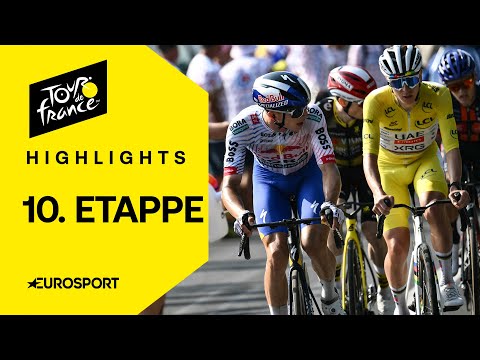 Tour de France 2025 | 10. Etappe | Highlights deutsch | Radsport