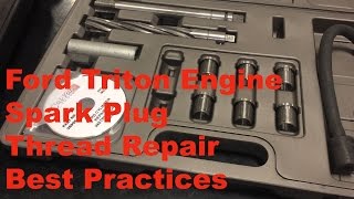 Repair A Blown Out Spark Plug Ford 4.6 5.4 6.8 Triton Engine