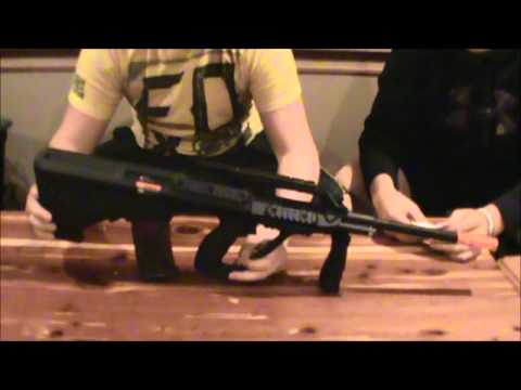 APS Kompetitor Advanced AUG AEG (unboxing)