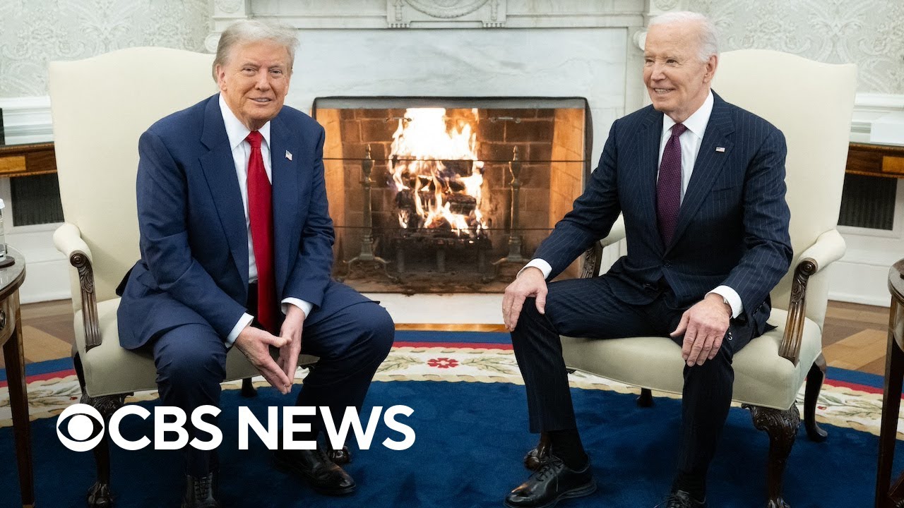 Watch Live: Trump and Biden meet at White House for first time since 2024 election | CBS News