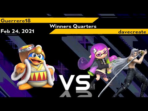 [Smash Ultimate] XeNOwifi 50 (W.Quarters) - Guerrero18 vs davecreate