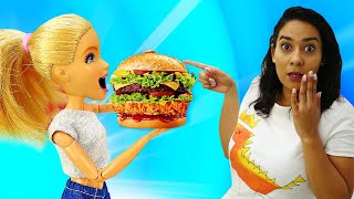 Puppen Video mit Barbie auf Deutsch. Kochen mit Barbie und Ken. 2 Folgen am Stück
