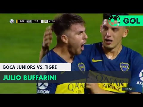 Julio Buffarini (4-1) Boca Juniors vs Tigre | Fecha 11 - Superliga Argentina 2018/2019