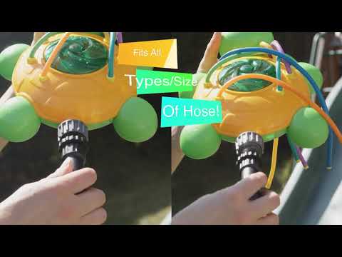 Magy Vandens sodo fontanas vėžlys video