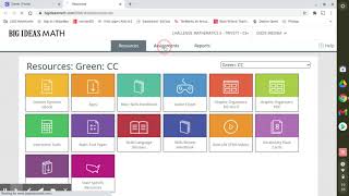Intro  to Big Ideas Math Site 1