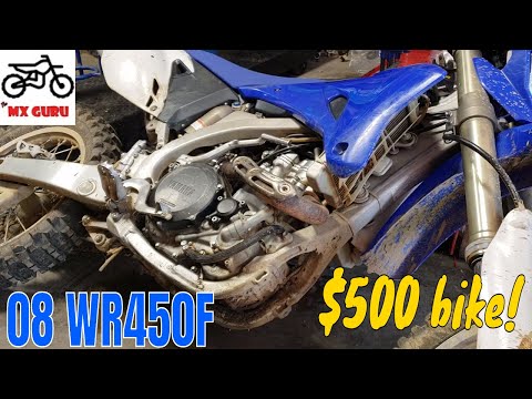 Inner clutch cover gasket and waterpump repair on the 2008 Yamaha WR450f ! EL CHEAP PROJ