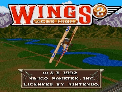 SNES Wings 2: Aces High (HD Mode 7)
