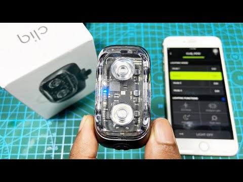 Cliq Smart Bike Taillight Unboxing and Test