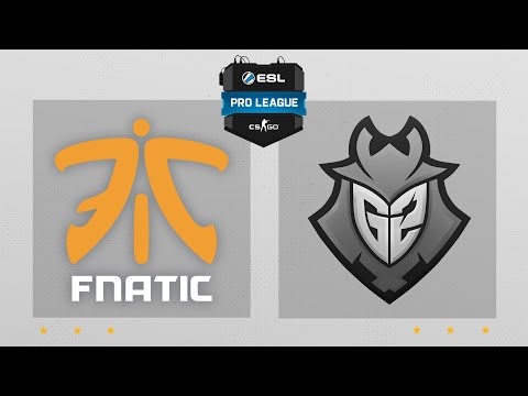 CS:GO - Fnatic vs. G2 [Dust2] Map 1 - ESL Pro League Season 4 - Matchday 7