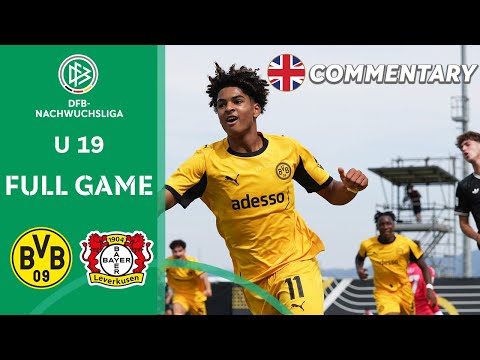 Borussia Dortmund U 19 vs. Bayer 04 Leverkusen U 19 | Full Game | U 19-DFB-Youth-League