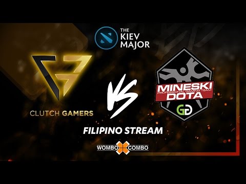 Mineski vs Clutch gamers  Kiev major SEA qualifier semifinals  game 1