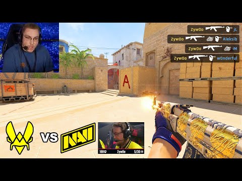 ohnepixel reacts to NAVi vs Vitality HIGHLIGHTS -  BLAST Austin Major 2025 | Quarter Final