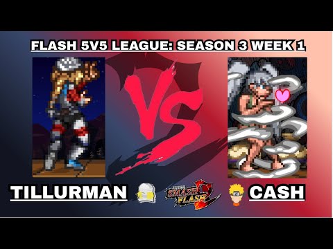 AFMTILLUR (SHEIK) VS CASH (NARUTO)-FLASH 5V5 LEAGUE SEASON 3 WEEK 1-ARTECKFANMOVEMENT VS THEAUGHERS