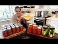 A Marathon Day In the Kitchen Preserving the Harvest! Roasted Tomato Soup and Marinara Sauce
