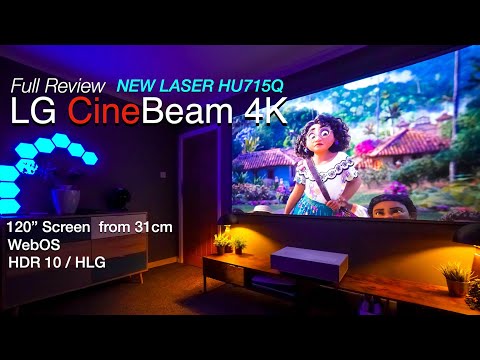 LG HU 715q 4k Home Cinema Projector