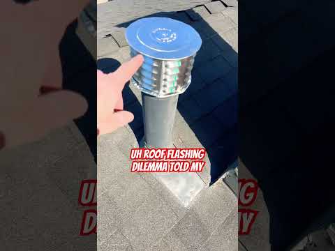 Vent pipe rain caps!! Easy Install #shorts #diyhomemaintenance #diy