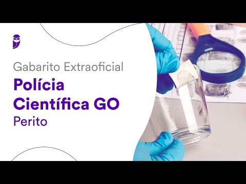 SPTC GO - Gabarito Extraoficial Polícia Científica GO – Perito