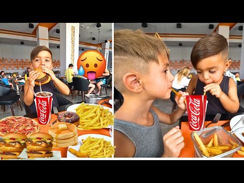 1 DAY OF THE SAME FOOD AS MIAZ AT AN ALL-INCLUSIVE RESORT.. 😱 *NAUSEA* | #799