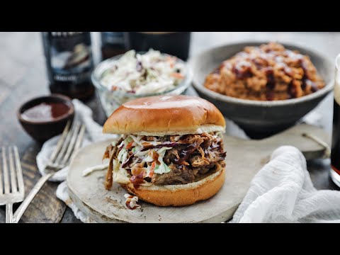 Slow Cooked BBQ Pork and Chicken