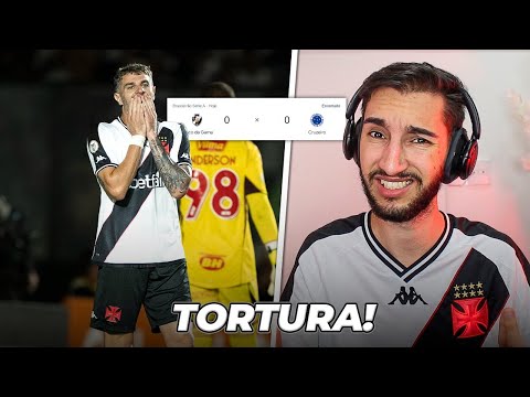 Vasco x Cruzeiro - JOGO FEIO, RUIM E FRACO👍