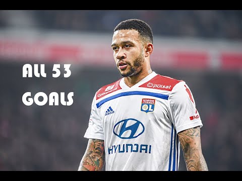 Memphis Depay - All 53 Goals With Lyon