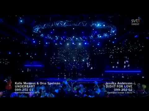 Jessica Andersson - I Did It For Love - Melodifestivalen 2010 Andra Chansen High Quality