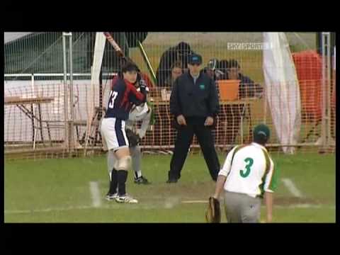 Ireland V Czech European Softball Championship 08 semi final (part 1 of 3)