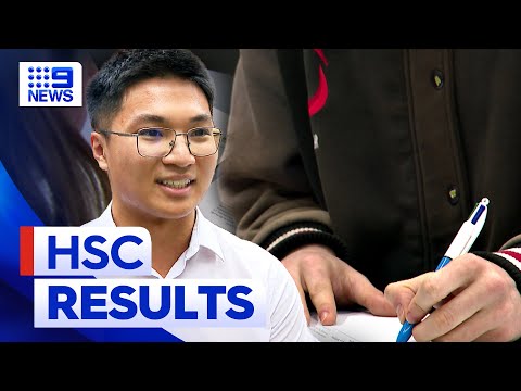 Highest HSC marks released in NSW | 9 News Australia