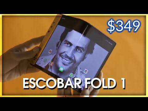 Escobar Fold 1- The Cheapest Folding phone (Don't Buy)!!!