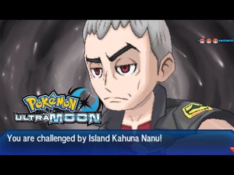 Pokemon Ultra Moon - Battling Kahuna Nanu