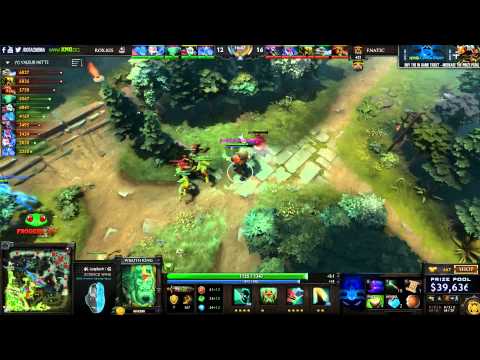 [XMG DotaCinema CD Tournament] Fnatic vs RoX.KIS G1