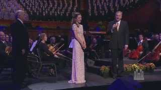 Laura Osnes Gets a Fond Farewell - Mormon Tabernacle Choir