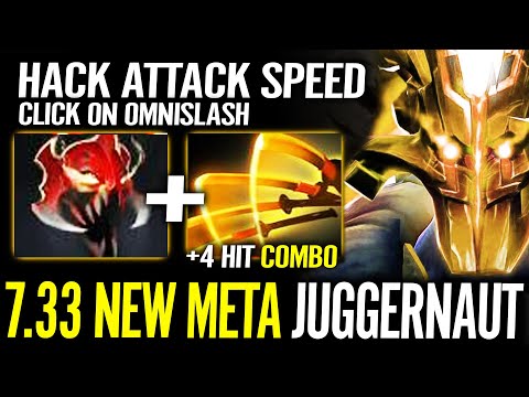 HACK OMNISLASH - Secret Build that Nobody Use in 7.33 Dota 2