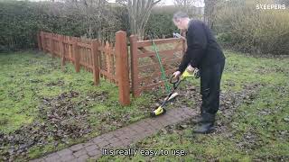 18V ONE+ Cordless Patio Cleaner with Wire Brush  [RY18PCB]