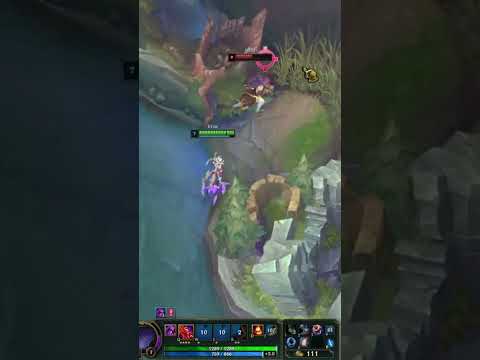 Elise mid lane gets to assist malphit by shutting down set