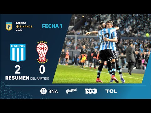 #TorneoBinance | Fecha 1 | resumen de Racing - Huracán