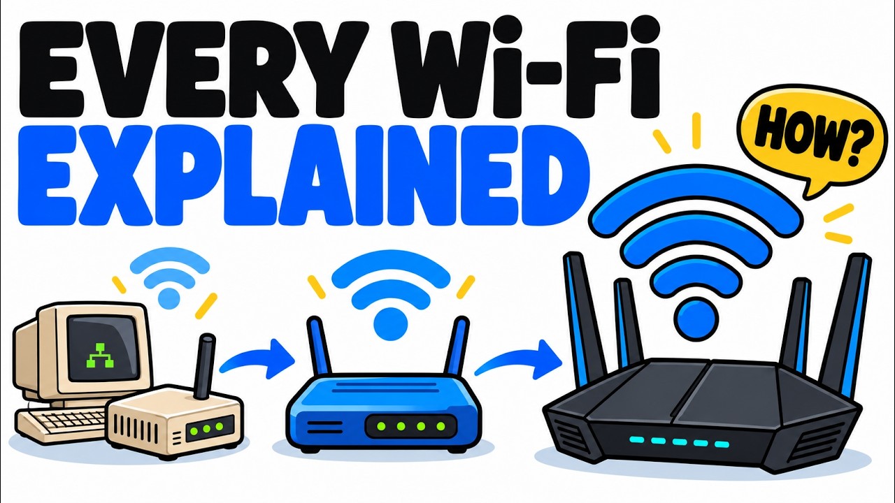 Every Wi-Fi Generation Simply Explained | History & Evolution