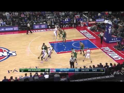 Stanley Johnson vs Milwaukee Bucks 04.12.2015 (10Pts)