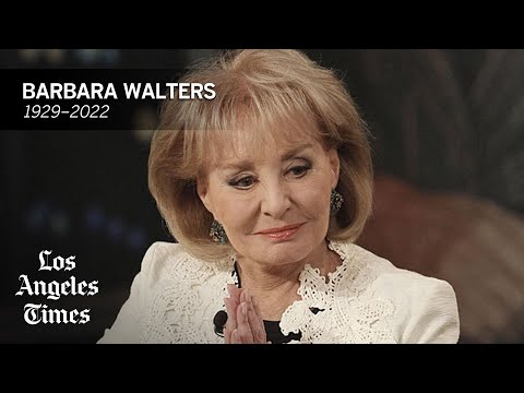 Barbara Walters dies at 93; news anchor broke the boy's club of network television