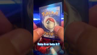 Rate it or hate it ? #shorts #pokemoncards