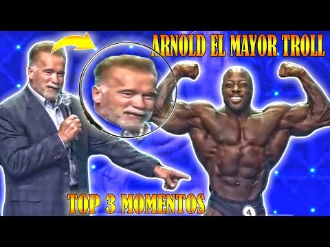 ARNOLD EL MAYOR TROLL DEL CULTURISMO - TOP 3 MOMENTOS