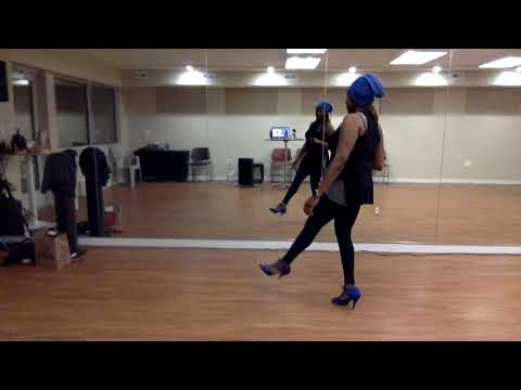 Bachata Footwork Challenge by Sheree Watson (Slowish Version and Instruction)