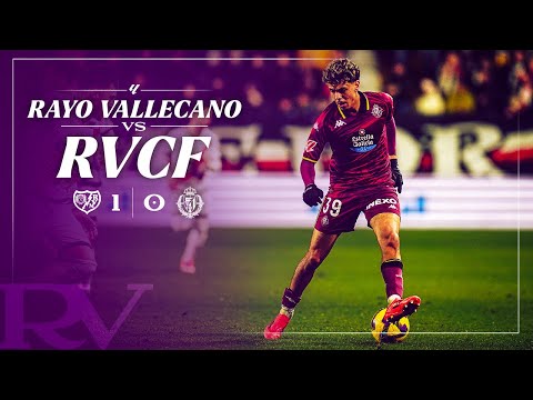 RESUMEN. J23 | Rayo Vallecano - Real Valladolid #laligahighlights #laligahighlights