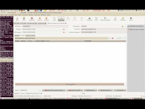 OpenERP Module: Training invoice split